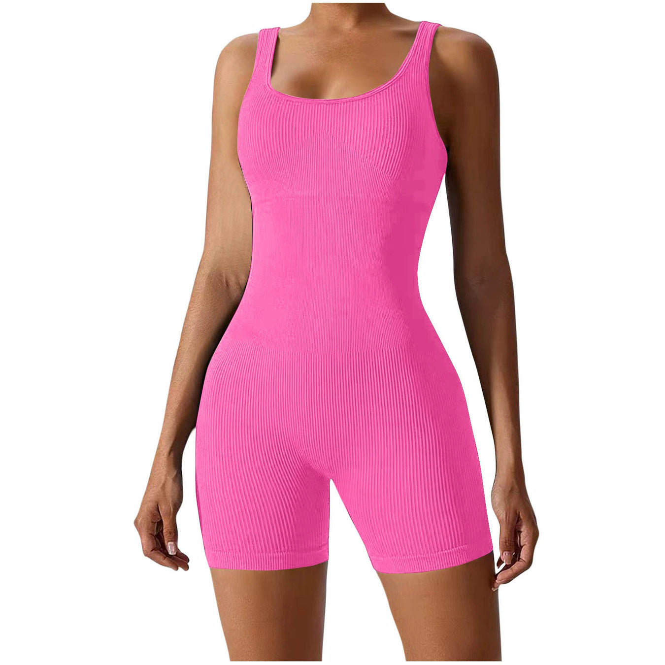 Round Neck Shapewear Jumpsuit