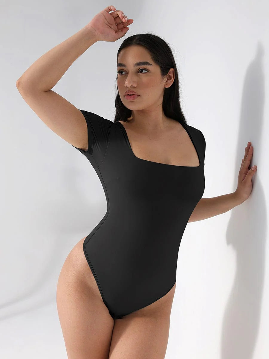 Square Neck Shapewear Bodysuit