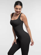 Square Neck Shapewear Jumpsuit