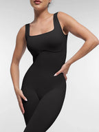Square Neck Shapewear Jumpsuit