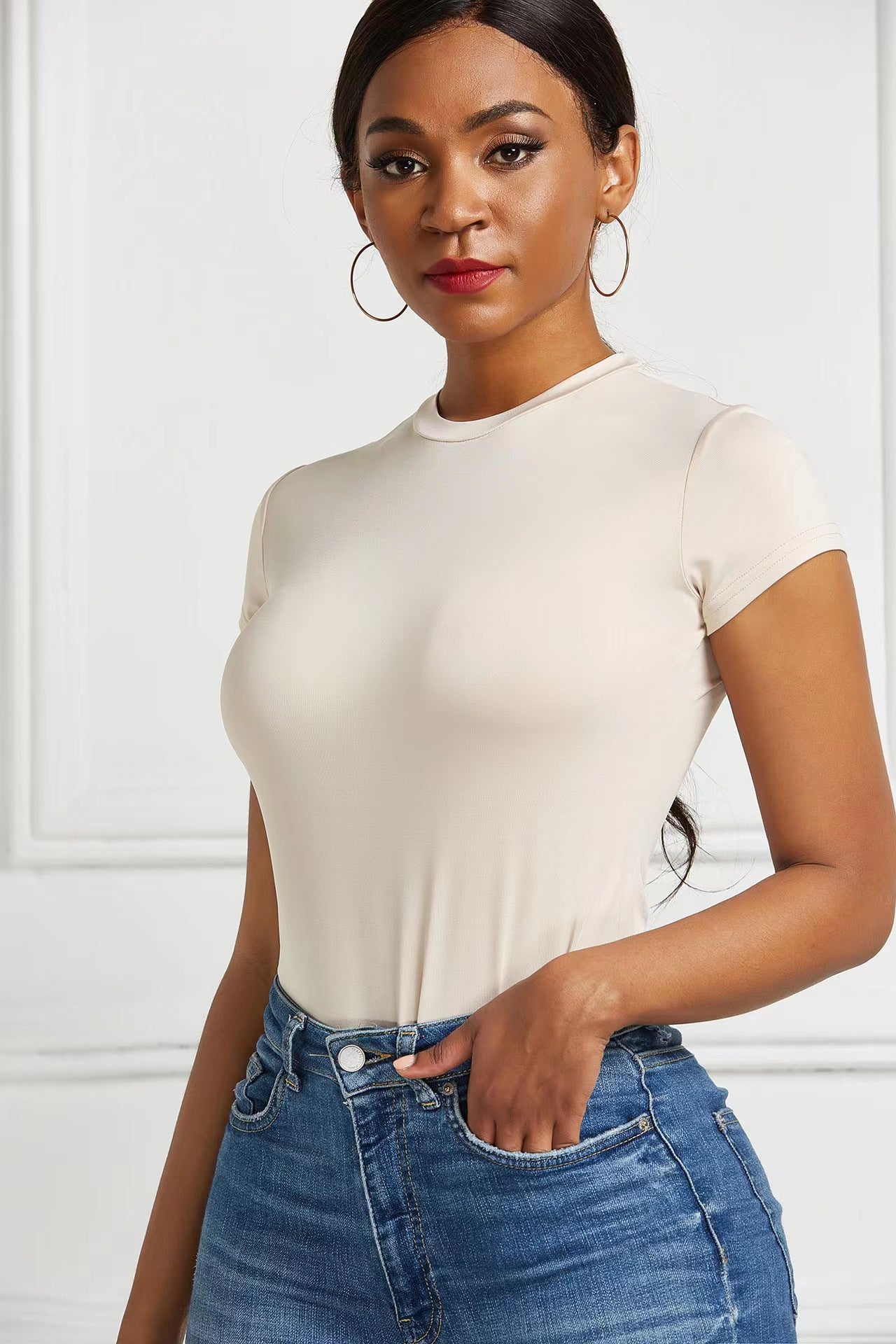 Fitted Shapewear T-Shirt