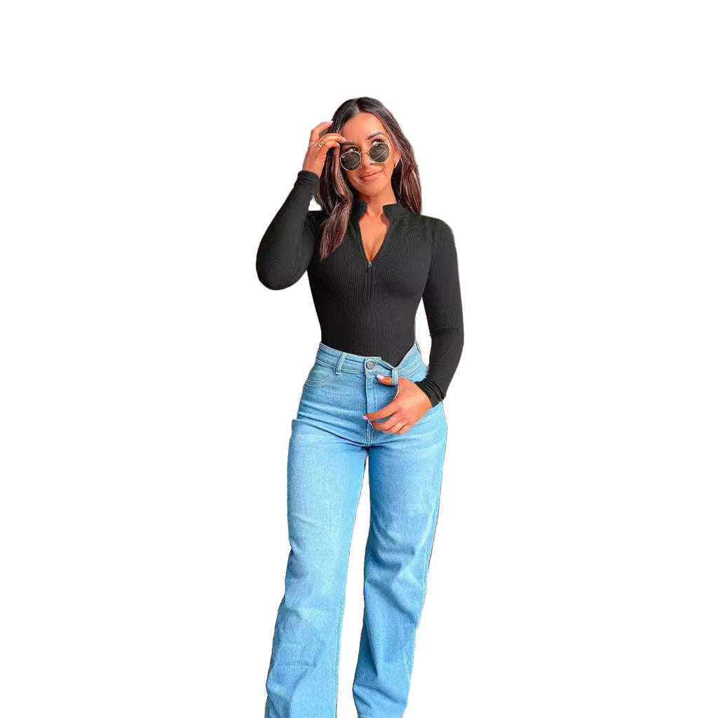 Long Sleeve Fitted Bodysuit