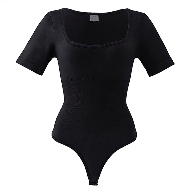 Square Neck Shapewear Bodysuit