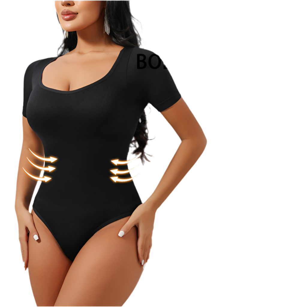 Square Neck Shapewear Bodysuit