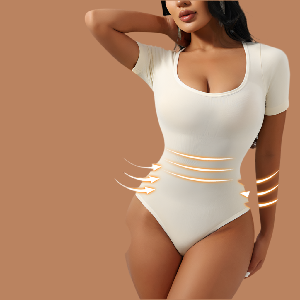 Square Neck Shapewear Bodysuit