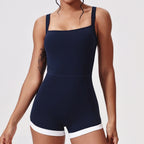 Two-Toned Shapewear Jumpsuit