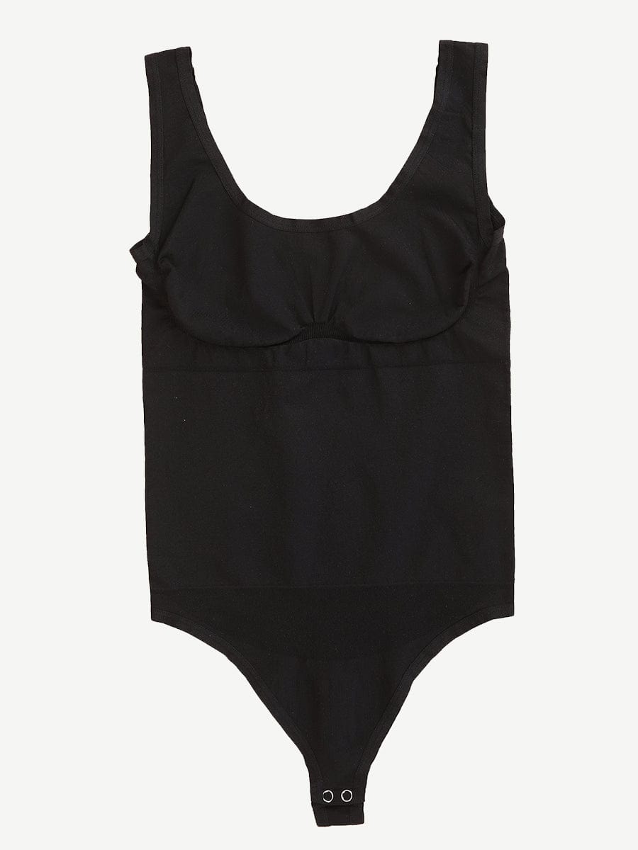 Seamless Outerwear Belly Control Thong Bodysuit