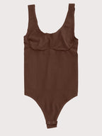 Seamless Outerwear Belly Control Thong Bodysuit