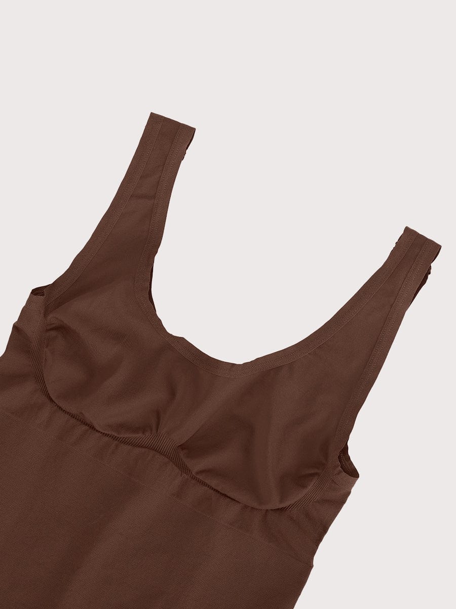 Seamless Outerwear Belly Control Thong Bodysuit